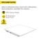 Nuwatt 2x2 FT LED Flat Panel for Drop Ceiling 40W/30W/20W Wattage Selectable 3CCT 3500K/4000K/5000K (4 PK) NW-BL-2X2-20.30.40W-3CCT-4P - alternate 5
